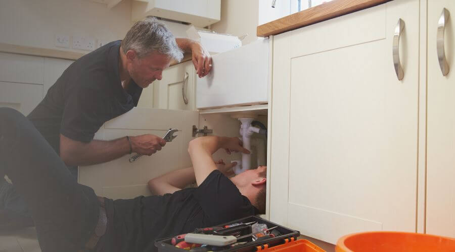 Professional burst pipe repair services in Goddard, KS